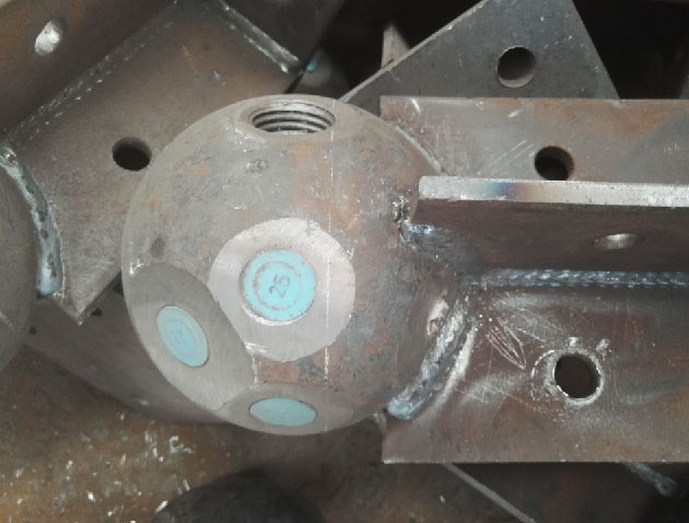 眉山螺栓球球塞，网架配件