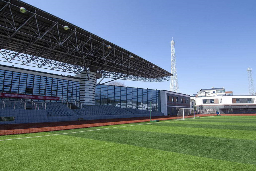 眉山体育场看台网架工程